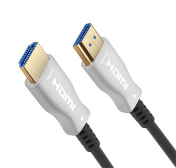 PremiumCord 18Gbps Active Optical (AOC) HDMI fiber 4K@60Hz cable 15m gold plated